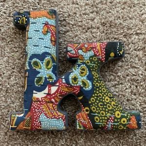 Anthropologie decor - letter “k”